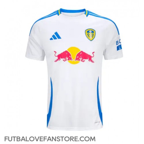 Leeds United Domáci futbalový dres 2024-25 Krátky Rukáv Leeds United Domáci futbalový dres 2024-25 Krátky Rukáv
